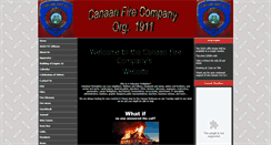 Desktop Screenshot of canaanfirecompany.org